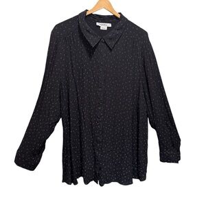 Pennington's In Every Story Button Down Blouse Size 4x